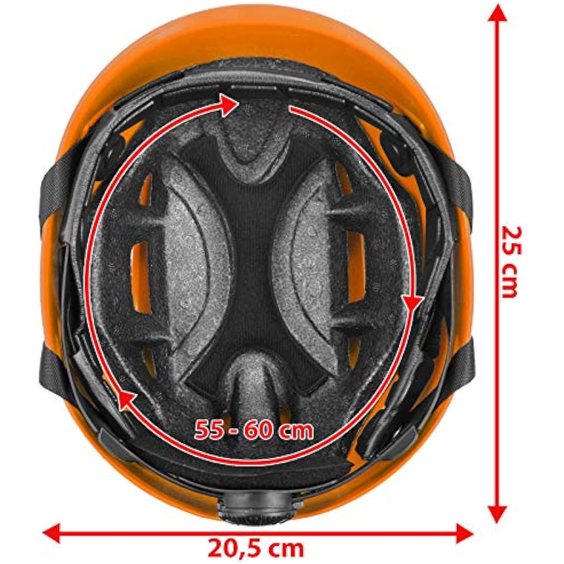 ALPIDEX Universal Climbing Helmet for Teenagers and Adults EN12492 Safety Helmet in