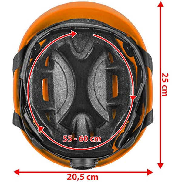 ALPIDEX Universal Climbing Helmet for Teenagers and Adults EN12492 Safety Helmet in