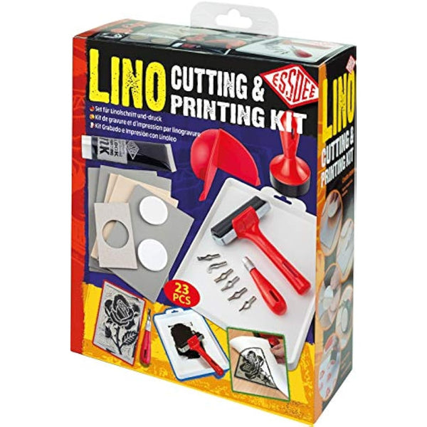 Essdee L5PKR1 Lino Cutting & Printing Kit (23 Pieces)