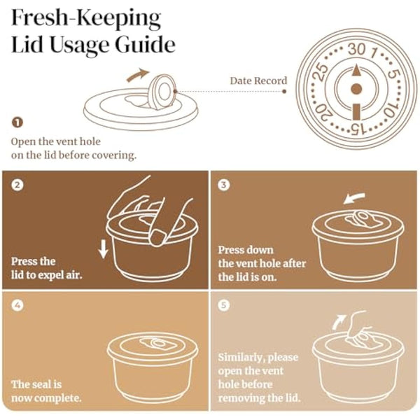 DOWAN Ramekins with Lids, 8 OZ Porcelain Ramekin Dishes for Creme Brulee Soufflé, Egg Mould, Muffin Cases, Mini Dip Bowl, Baking Bowl for Oven & Air Fryer, Vibrant Joy-Pack of 6