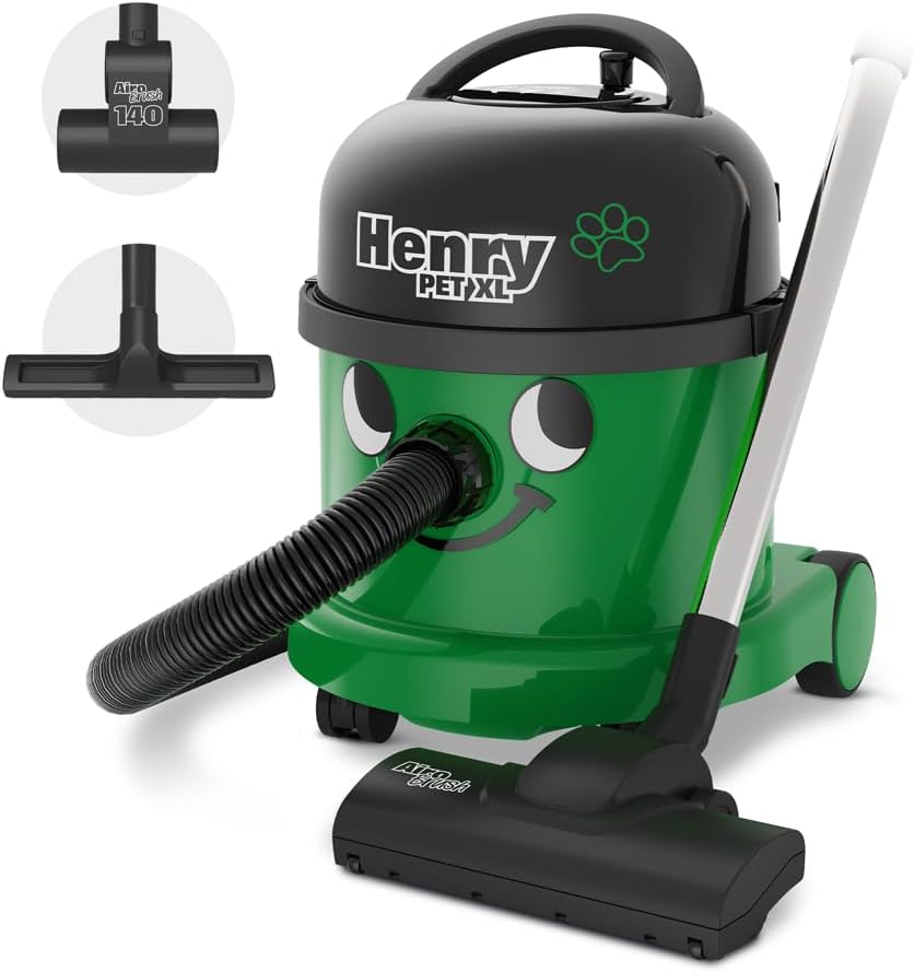 Henry Pet XL NRV370-11, Vacuum Cleaner, Green, 620 W, 15 liters, 72 Decibeles