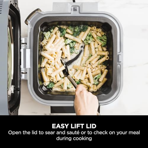 Ninja Speedi 10-in-1 Rapid Cooker, Air Fryer and Multi Cooker, 5.7L, Meals for 4 in 15 Minutes, Air Fry, Steam, Grill, Bake, Roast, Sear, Slow Cook & More, Cooks 4 Portions, Sea Salt Grey, ON400UK