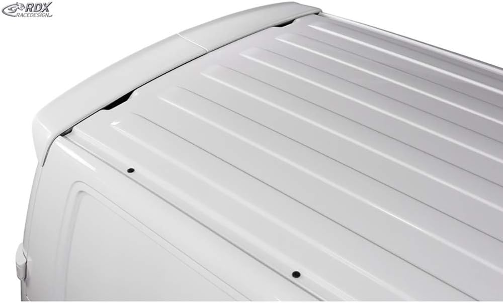RDX Racedesign Roof Spoiler Compatible with Volkswagen Transporter T6 2015- (with 2 Rear Doors) (PUR-IHS)
