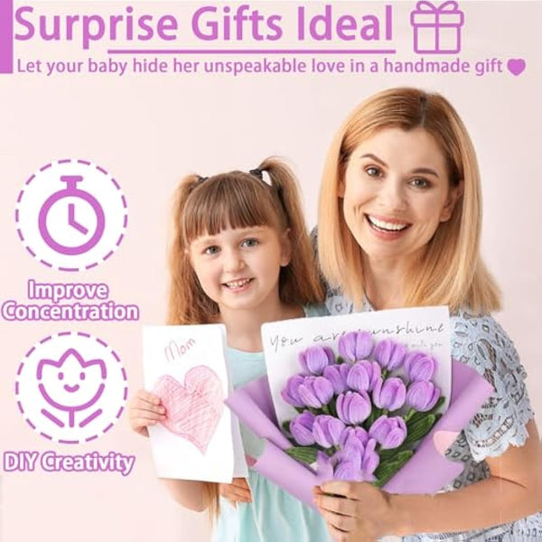 FunzBo 1200Pcs+ Arts and Crafts Supplies for Kids - Craft Art Supply Kit for Toddlers Age 4 5 6 7 8 9 - All in One D.I.Y. Crafting Collage Arts Set Birthday Easter Gifts for Kids