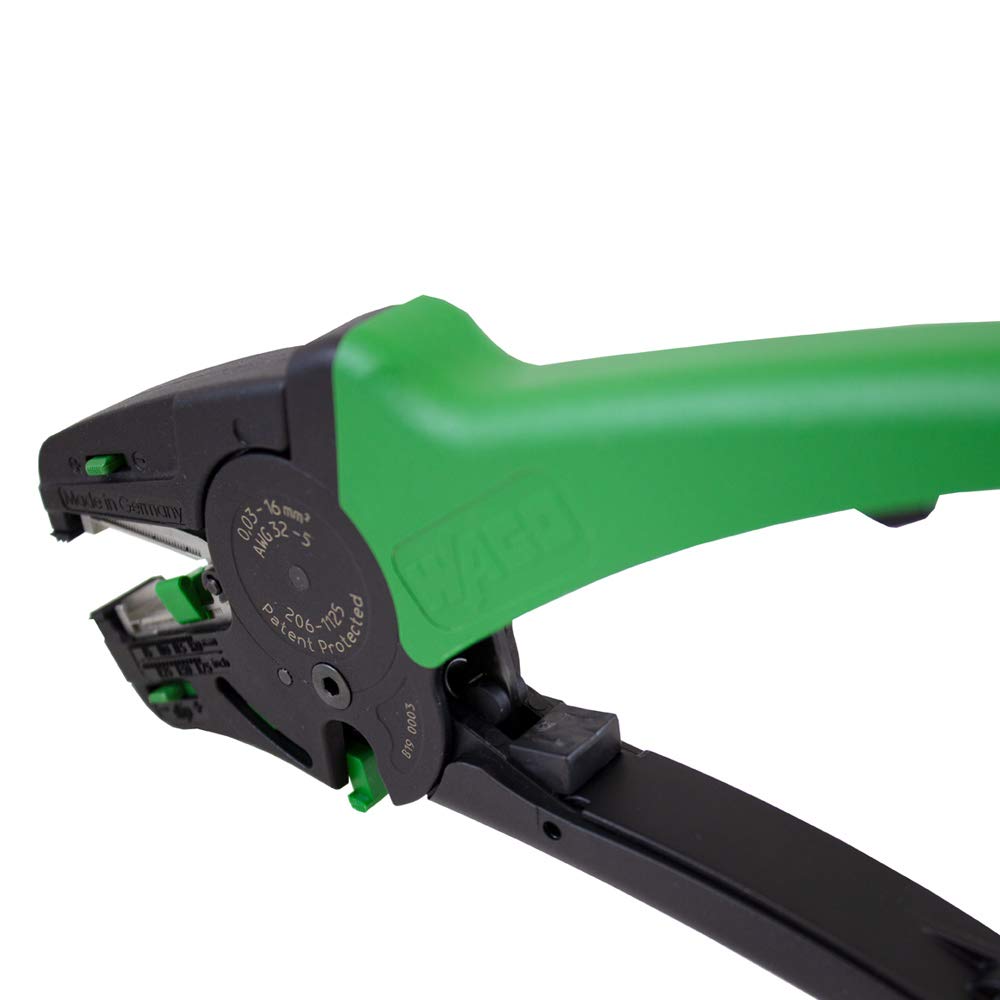 WAGO Wire stripper “Quickstrip Vario”; 0.03 mm² …16 mm²; with wire cutter, 206-1125