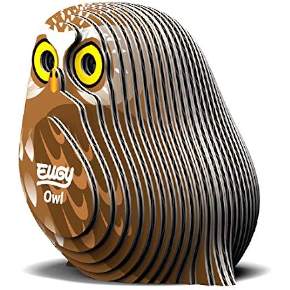 EUGY Eco-Friendly 3D Paper Puzzle (Owl)