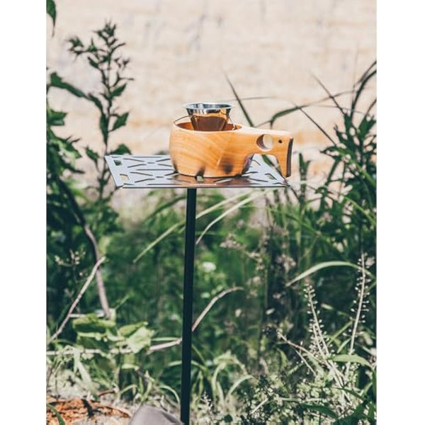 Fire-Maple Dandelion Buddy Camping Table Lightweight Folding Desk with Detachable Feet for Solo Camping Hiking Outdoors