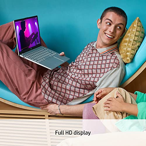 HP 14" Laptop, Intel Core i5-1235U Processor, 8 GB RAM, 512 GB SSD, Intel Iris Xe Graphics, FHD Display, Up to 8hrs battery, Win 11, Dual Speakers, Natural Silver, 14s-dq5005sa