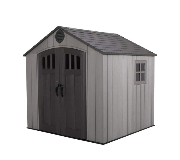 Lifetime 60282 Outdoor Storage Shed, 7 x 12 ft.