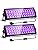 Lightasea 100W UV Black Light, Ultraviolet Floodlight Outdoor LED UV Light Bar 385-400nm IP66 Waterproof Stage Light Decoration Lighting for Fluorescent Party, Disco, Halloween, Christmas, Aquarium