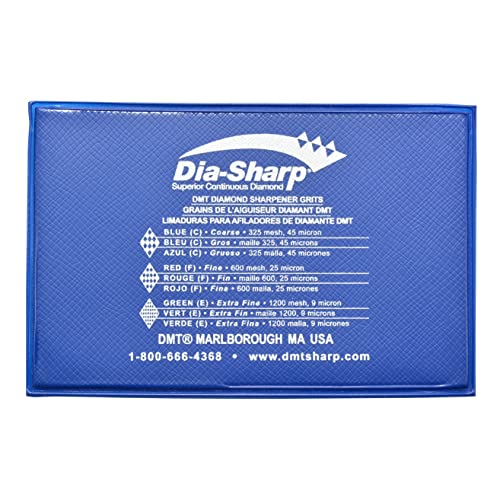 DMT D3EFC 3-inch Dia-Sharp Sharpener, Credit Card Sized- Extra-Fine, Fine and Coarse Diamond -Set of 3