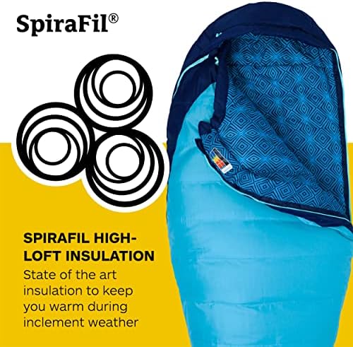 Marmot Wm's Trestles 15, Women's Mummy sleeping bag, light and warm 3 seasons sleeping bag