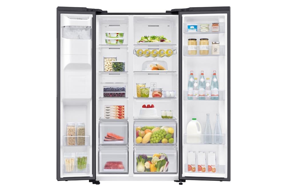Samsung Series 7 SpaceMax RS70F66KCTEU 634L Smart American Fridge Freezer, Silver