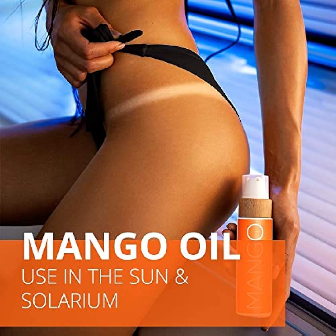 COCOSOLIS Mango Tan Accelerator with Vitamin E, Bio Oil Body Lotion for Natural Tan (110)