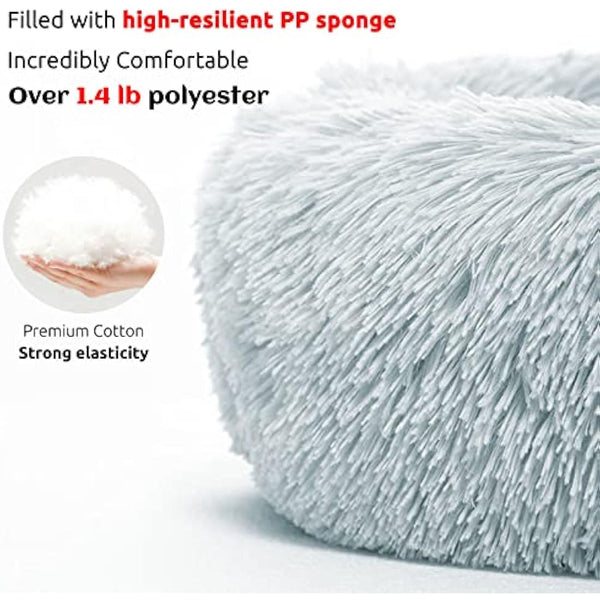 HACHIKITTY Dog Sofa Bed Mat 100x100 cm, Washable Pet Bed Cushion Cover for Furniture Protector, X-Large