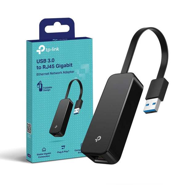 TP-Link UE306 WiFi Adapter, USB 3.0 to Gigabit Ethernet Network Adapter, USB to RJ45 Lan Wired Adapter for PC/Laptop/Ultrabook, Plug and Play in Nintendo Switch, Supports Windows 10/8.1, Linux OS