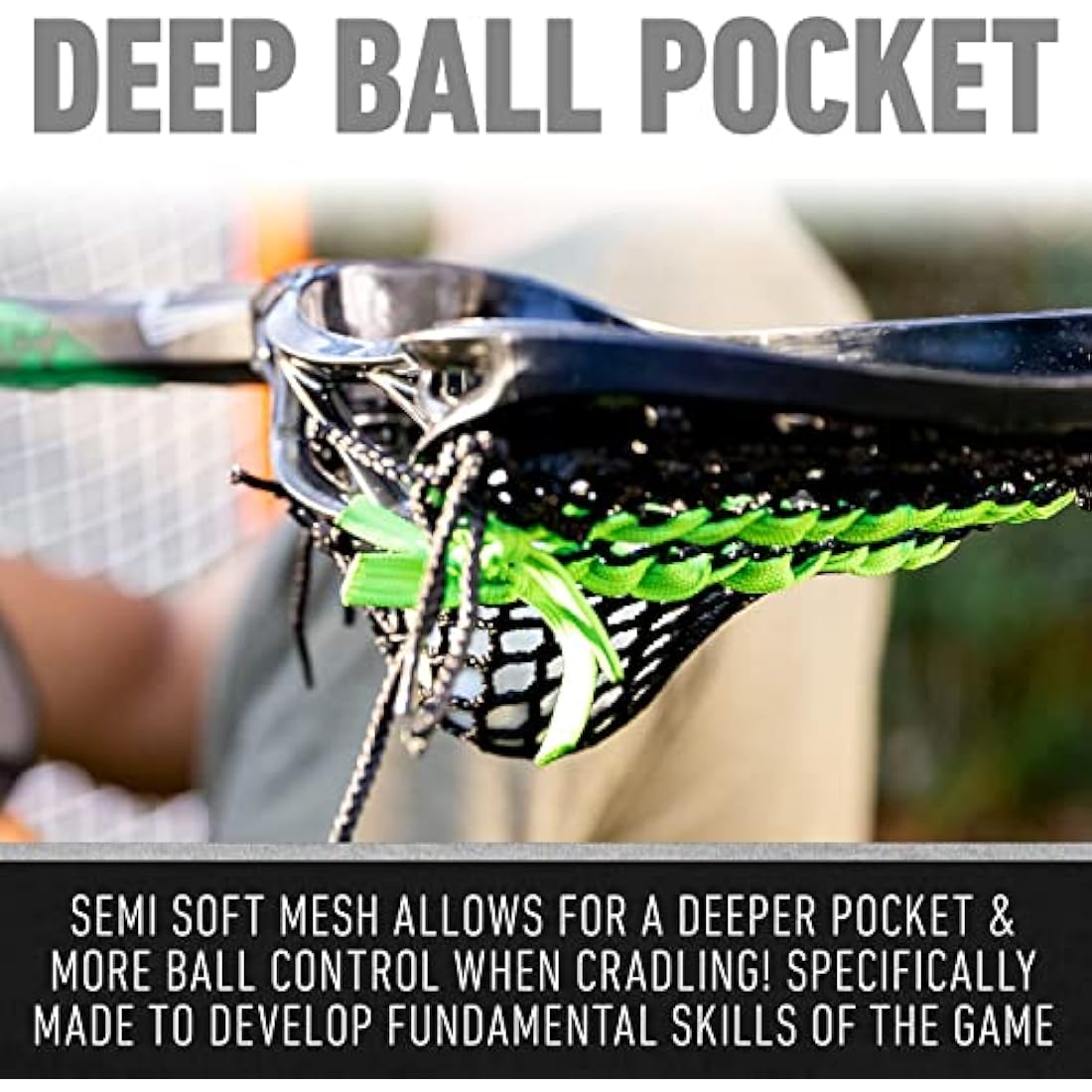 Franklin Sports Ambush Men's + Women's Lacrosse Sticks - Adult + Youth Aluminum Lax Sticks - Boys' + Girls' Game + Training Lacrosse Sticks - Standard + Mini Lax Stick for Kids + Adults