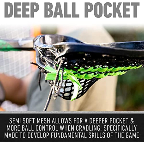 Franklin Sports Ambush Men's + Women's Lacrosse Sticks - Adult + Youth Aluminum Lax Sticks - Boys' + Girls' Game + Training Lacrosse Sticks - Standard + Mini Lax Stick for Kids + Adults