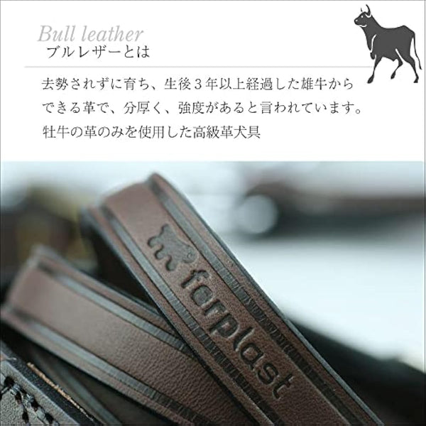 Ferplast VIP G20/150 Dog Lead, 20 mm/ 150 cm, Brown