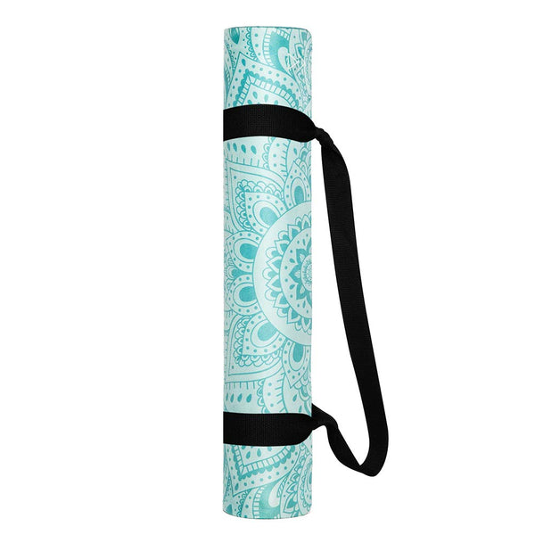 YOGA DESIGN LABS COMBO MAT 5.5mm MANDALA TURQUOISE
