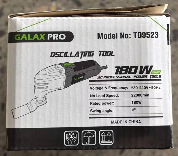 GALAX PRO Oscillating Tool, 400W Multifunction Tool,6 Variable Speed - Oscillating Vibration Angle 4 Degrees,Quick Change System with 30 PCS Accessories for Cutting, Sanding and Grinding