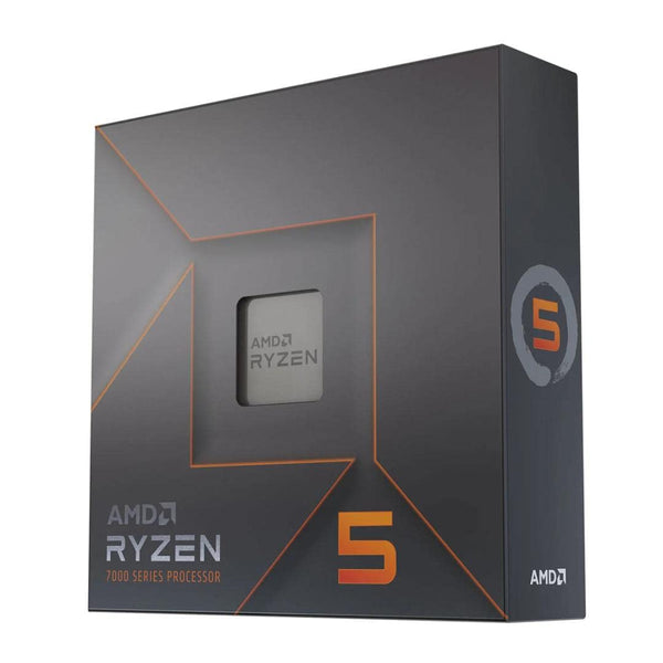 AMD Ryzensets 5 7600X Processor (integrated radeon graphics, 6 cores/12 threads, 105W TDP, AM5 socket, 38MB cache, up to 5.3 GHz max boost, no cooler)