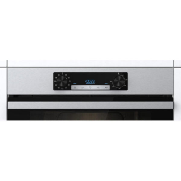 Hisense BI64211PB 77 Litre Built In Electric Single Oven With Pyrolytic Cleaning, Pizza Mode, Multiphase Cooking- Black 22x23x23 inches (LxWxH) - A+ Rated, Extra Large