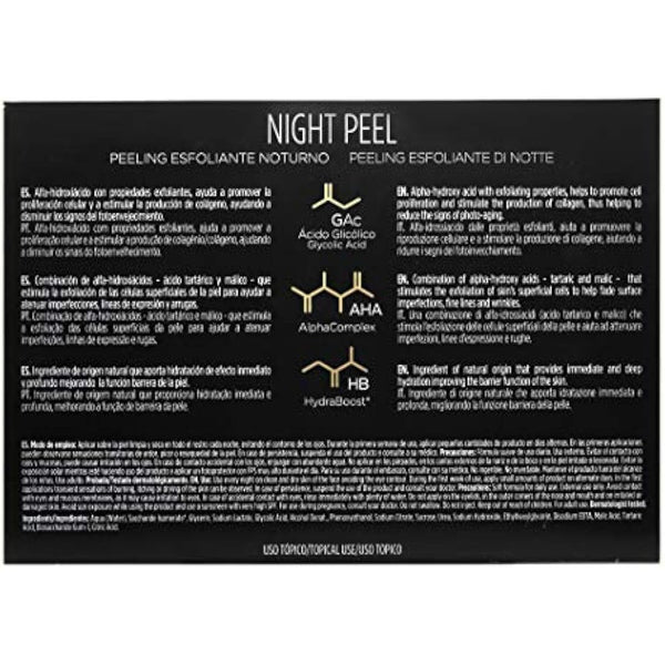 Isdin ceutics Night Peel | Exfoliating Facial Night Peel Promoting Cell Turnover | Single Dose 30 X 2ml