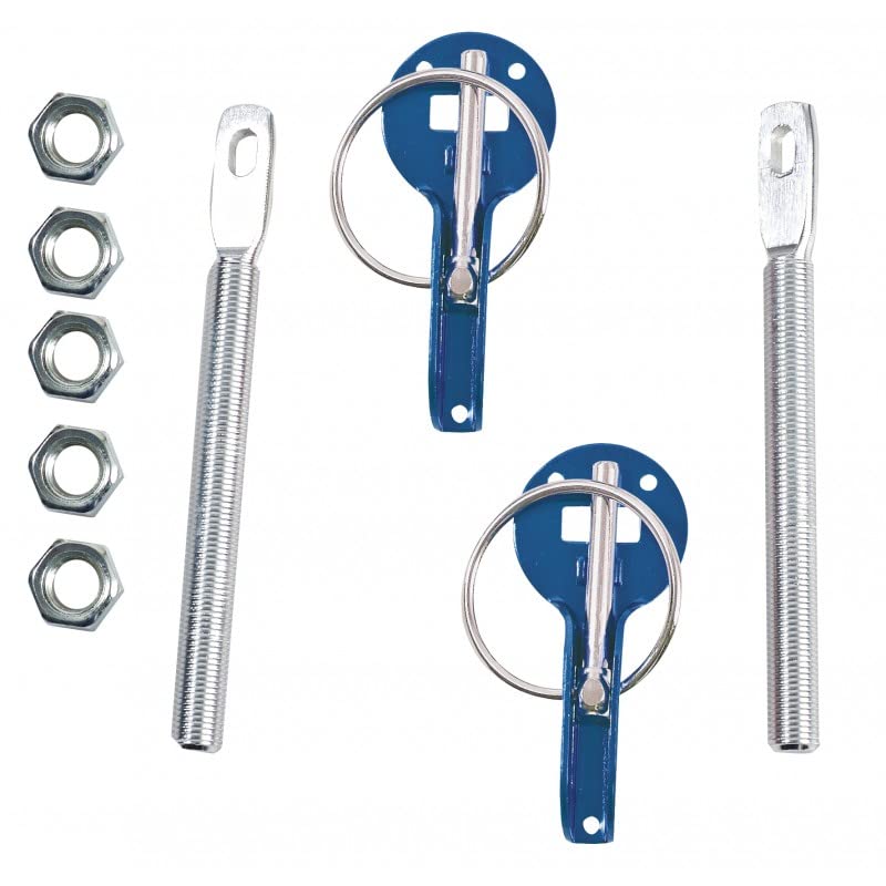 OCC MOTORSPORT BLACK KIT CLOSURE OF BONNET WITH SPRING