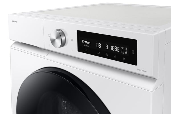 Samsung Series 6 Washer Dryer, AI Energy, Wi-Fi enabled, 9/6kg 1400rpm, White,WD90DG6B85BEU1