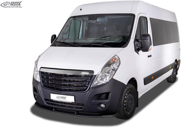RDX Racedesign Front spoiler Vario-X compatible with Renault Master/Opel Movano 2010-2021 (PU)