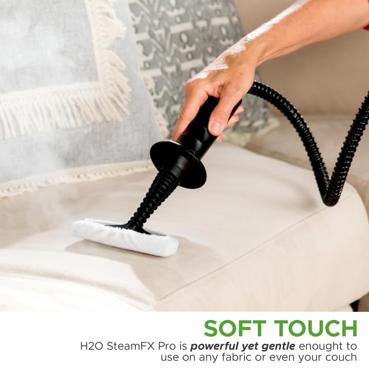 H2O X5 - Steam Mop - 5 in 1 Steam Cleaner (Green Handheld)