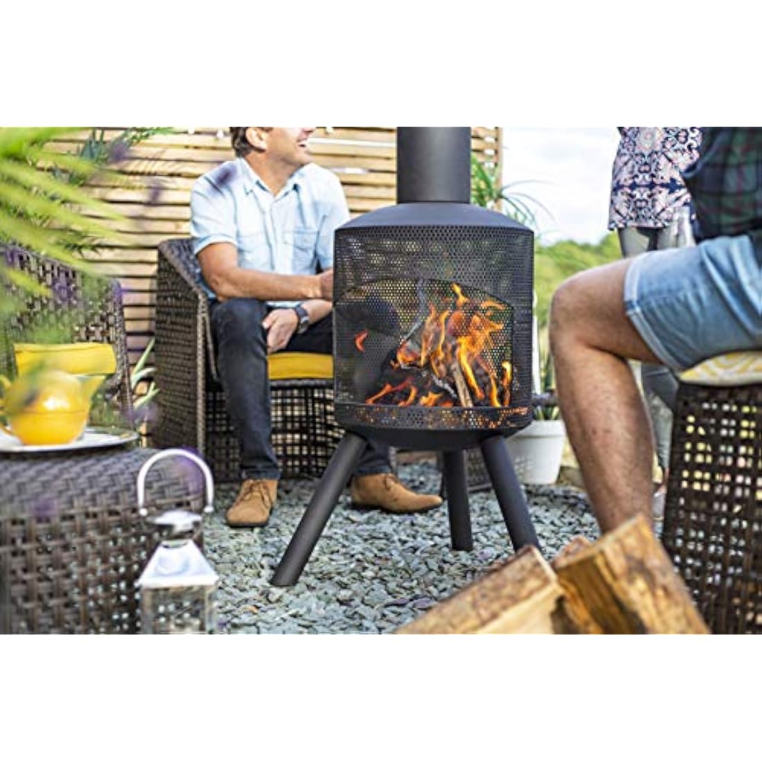 Santana Mesh Body Chimenea