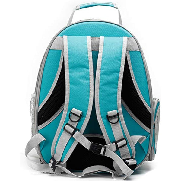 Interfashioner® Cat Bubble Backpack Carrier, Back Expandable Clear Pet Bubble Backpack Carrier for Kitten Small Dog up to 5.5 kgs, Backpack for Cats