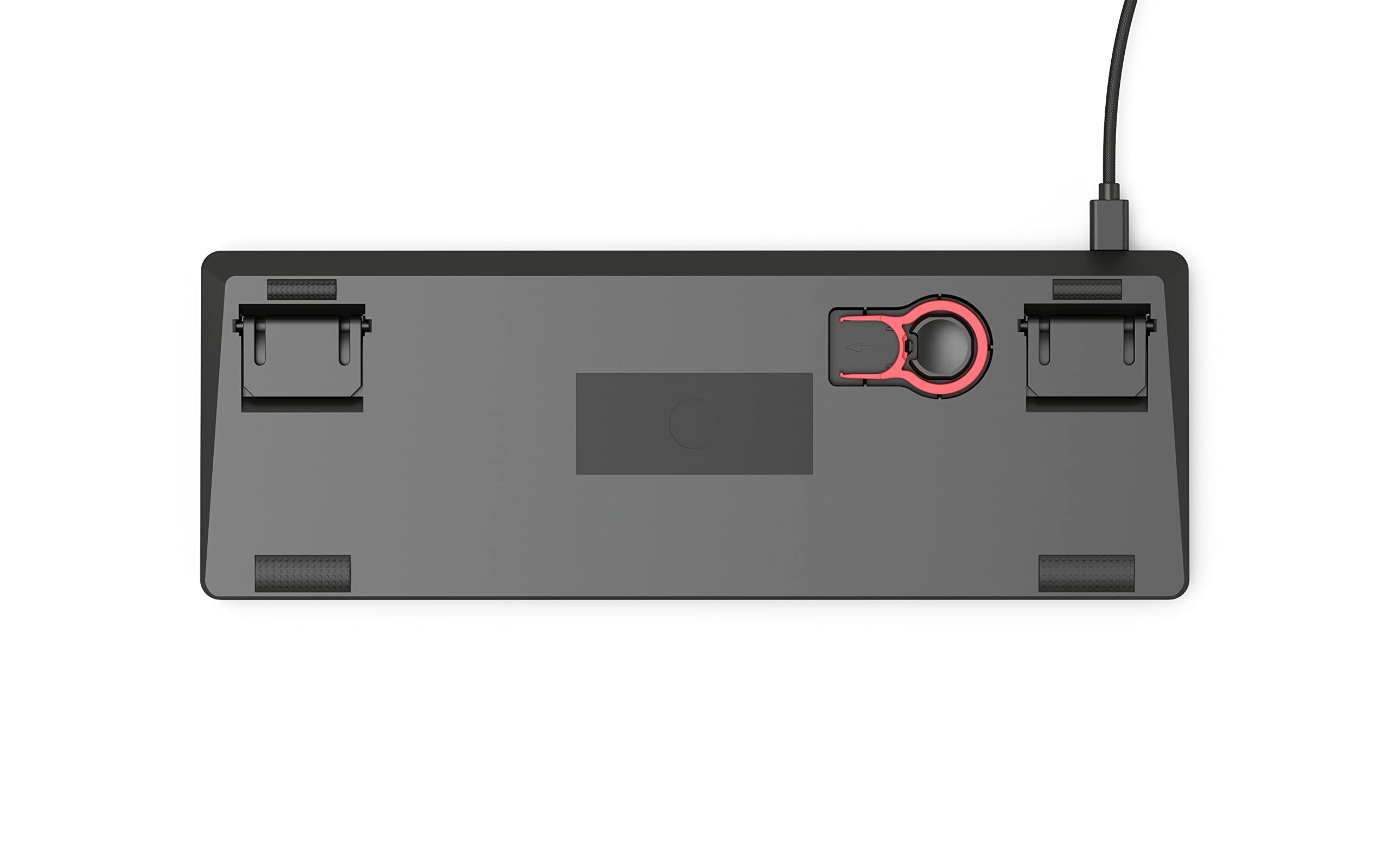 Glorious Gaming GMMK Compact 60%, Barebones (Frame Only) - Mechanical Gaming Keyboard, Per Key RGB, Hotswap & Customisable, International/ISO Layout - Black