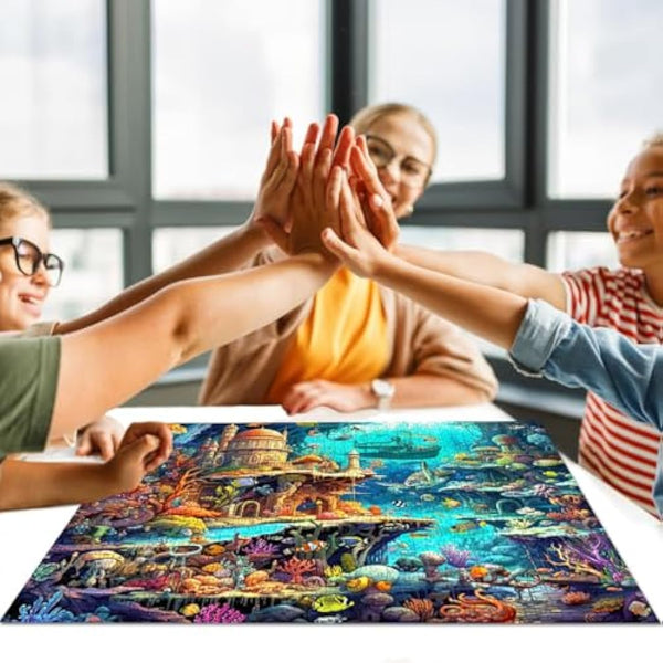 Jigsaw Puzzles 1000 Pieces for Adults jigsaw puzzles for adults 1000 Piece Puzzle Educational Games Home Decoration Puzzle Whimsical Seabed