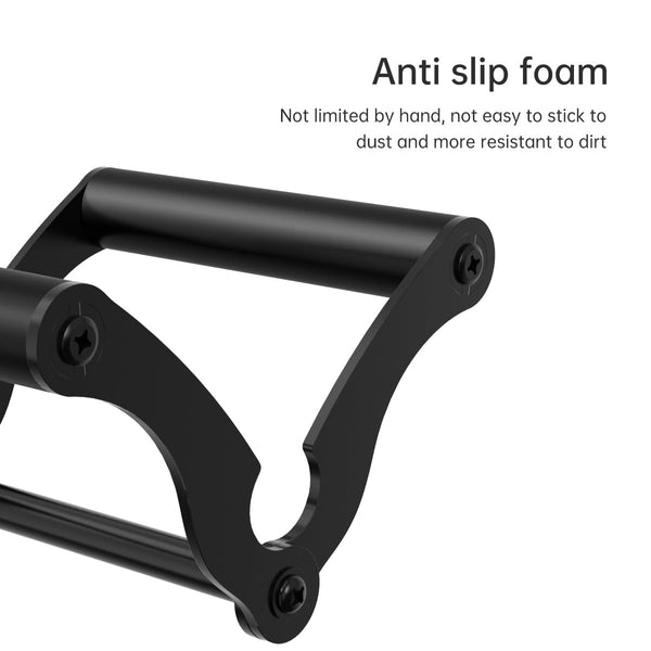 AimiDream V Bar Landmine Handle Attachment for Barbell Bar, Solid Multi-Grip Landmine Handle Attachment with Non-Slip Rubber Handle, Fits Olympic Bars