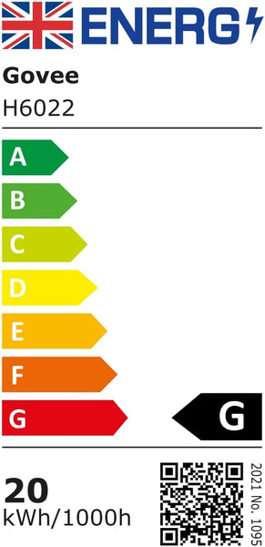 Govee Bedside Touch Table Lamp, Night Light Kids LED RGBICWW Works with Matter and Alexa, Music Sync, 64 Scene Modes, Timer, 2700-6500K Night Lamp for Bedroom, Kids, Living Room Decor(Corded Electric)