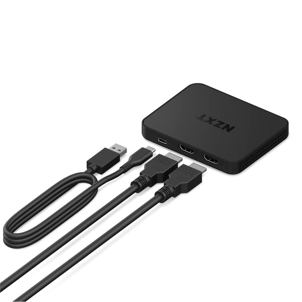 NZXT Signal HD60 Full HD USB Capture Card - ST-EESC1-WW - HD60 (1080p) - Live Streaming and Gaming - Zero-Lag Passthrough - Open Compatibility