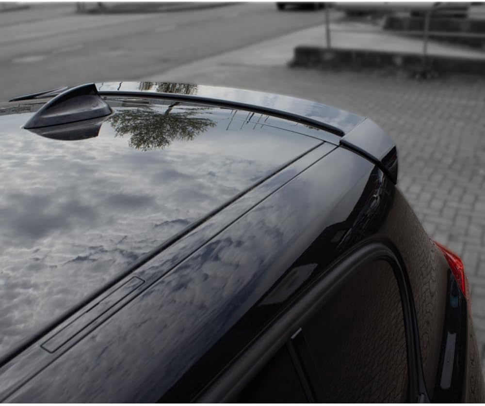 AutoStyle Roof spoiler compatible with BMW 1-Series F20/F21 3/5-doors 2011-2019 (ABS Glossy Black)