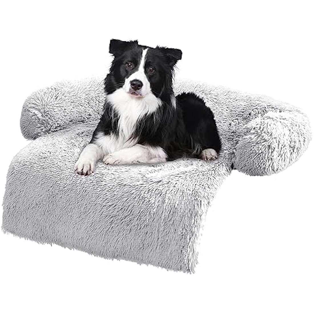 ANWA Dog Sofa Bed Cover - Soft Plush Furniture Protector Mat for Dogs, Washable Couch Cushion With 40'' x 40'' x 6'' Dimensions