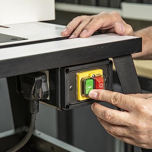 Trend Portable Benchtop Router Table with Robust Construction for Workshop & Site Use, 240V, CRT/MK3