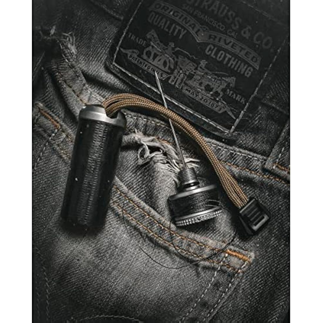 EXOTAC ripSPOOL Field Repair Kit (Olive Drab)