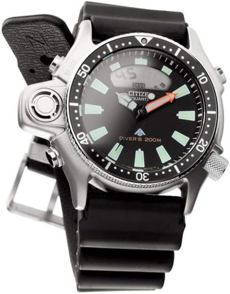 Citizen Promaster Aqualand I Divers Diving Quartz Watch, 44 mm, Black, 20 atm, JP2000-08E