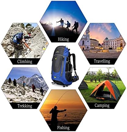 Doshwin 70L Backpack Trekking Camping Travel Hiking Large Rucksack for Men Women