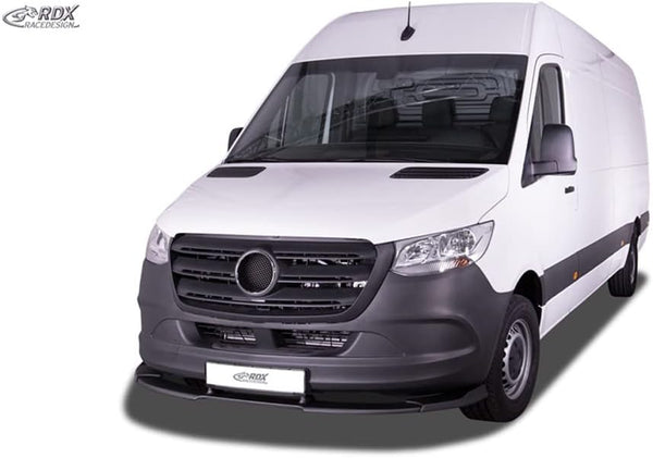 RDX Racedesign Front spoiler Vario-X compatible with Mercedes Sprinter 2018- (PU)