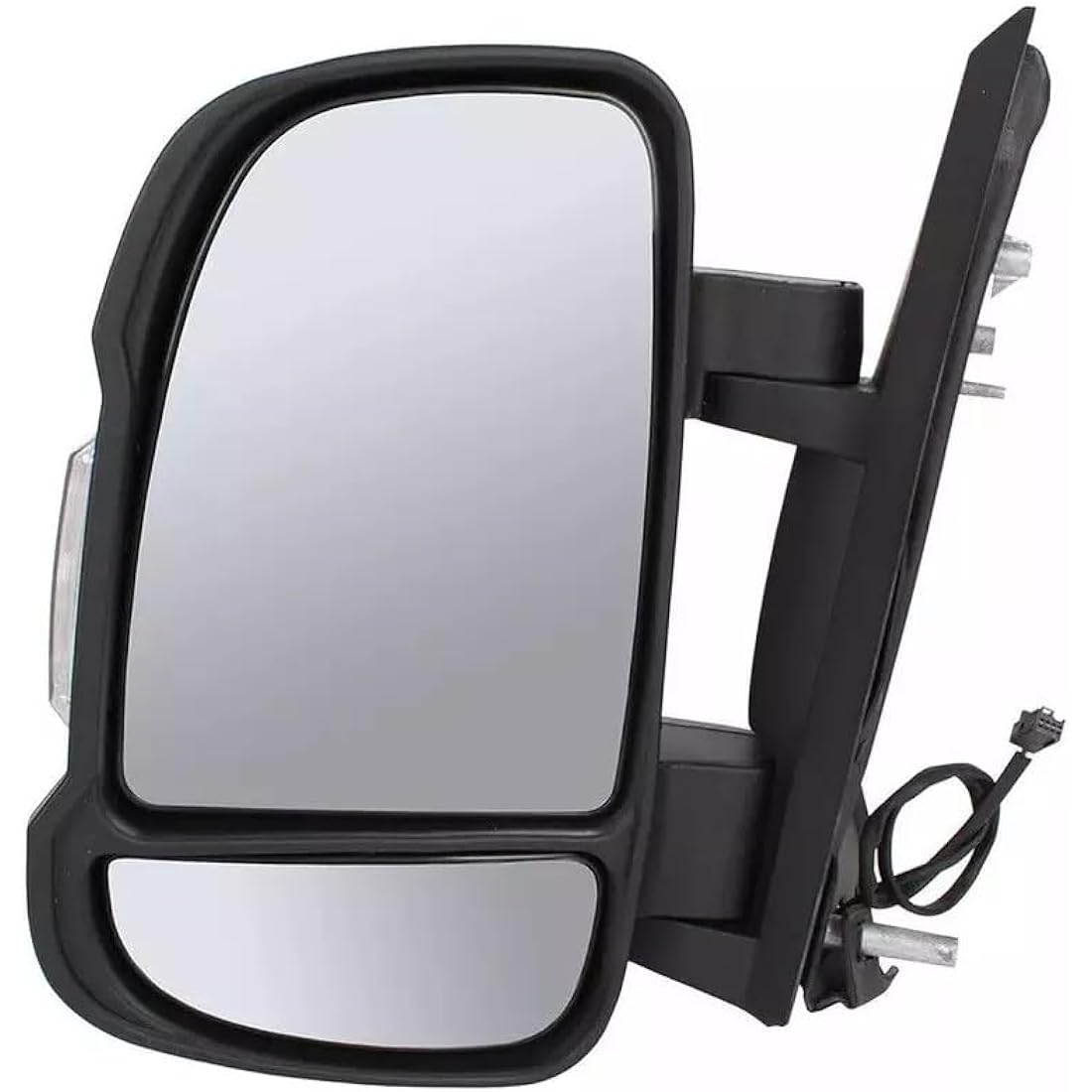 Fits 2022 to 2024 UK Left Side Compatible with Vauxhall Movano MK3 Complete Electric Short Arm Heated Wing Mirror Unit by Autoview (Left Hand Passanger Side)