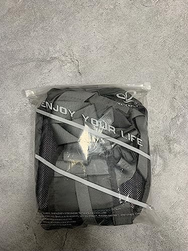 Waterfly Hiking Waist Pack Bum Bag Waist Bag with Bottle Holder Running Bag for Camping Climbing Travel Cycling and Dog Walking