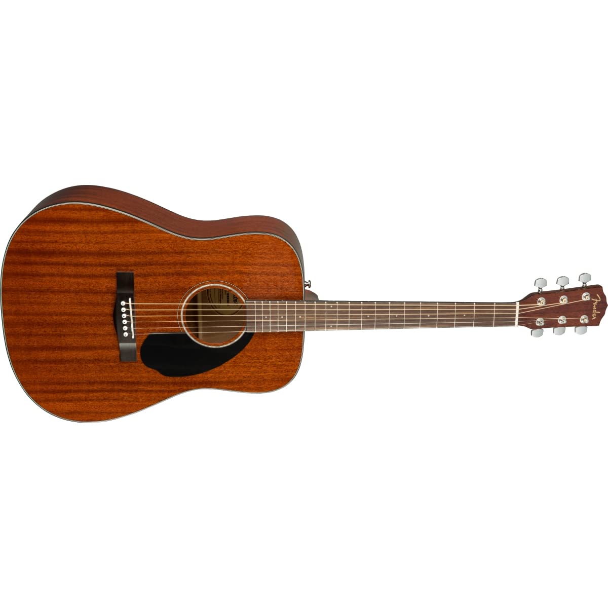 Fender CD-60 Dreadnought V3 DS Acoustic Guitar in Black with Walnut Fretboard, Great for Beginners, Comes with Free Virtual Lessons