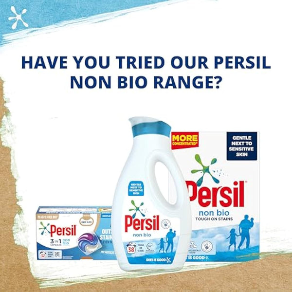 Persil 3 in 1 Non Bio Washing Laundry Capsules, 32 washes